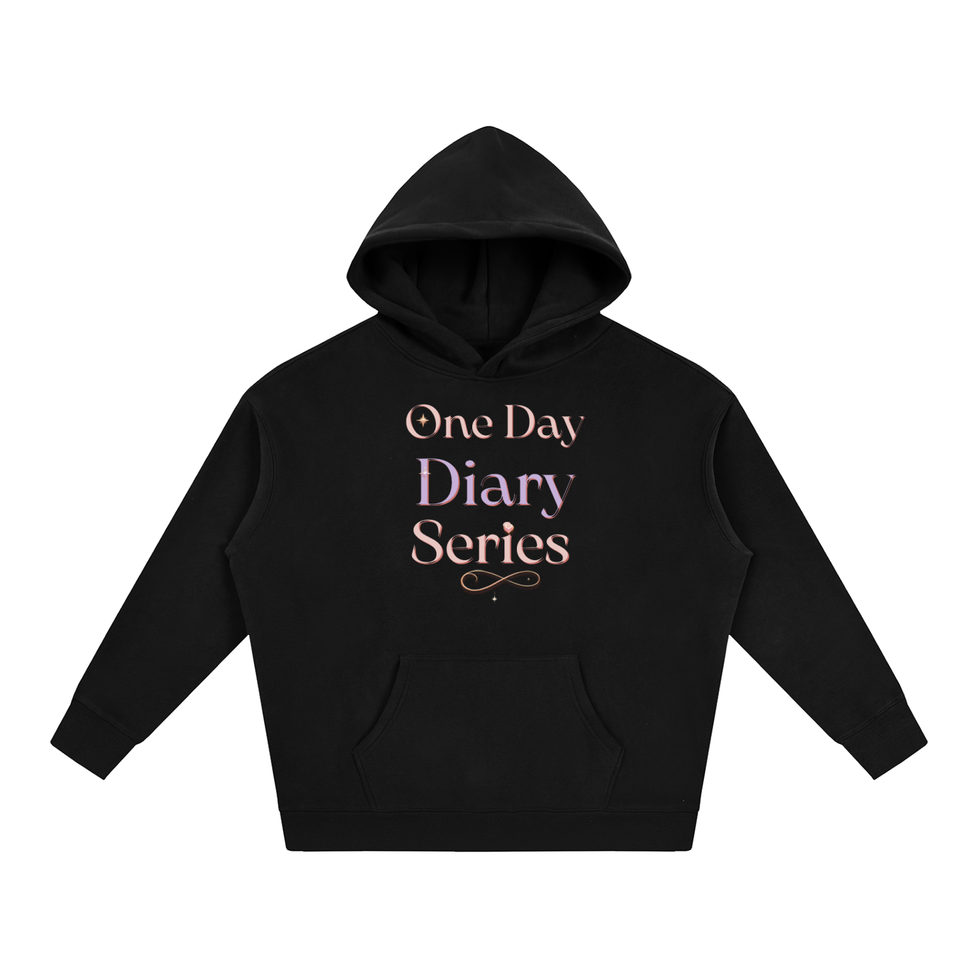 The Regal Drape — Oversized Heavyweight Fleece Hoodie
