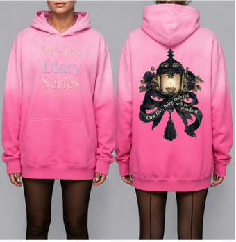 The Dusk Sovereign — Sunwashed Oversized Heavyweight Hoodie