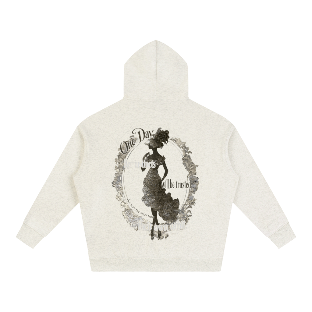 depop Sovereign Instinct — Oversized Heavyweight Fleece Hoodie