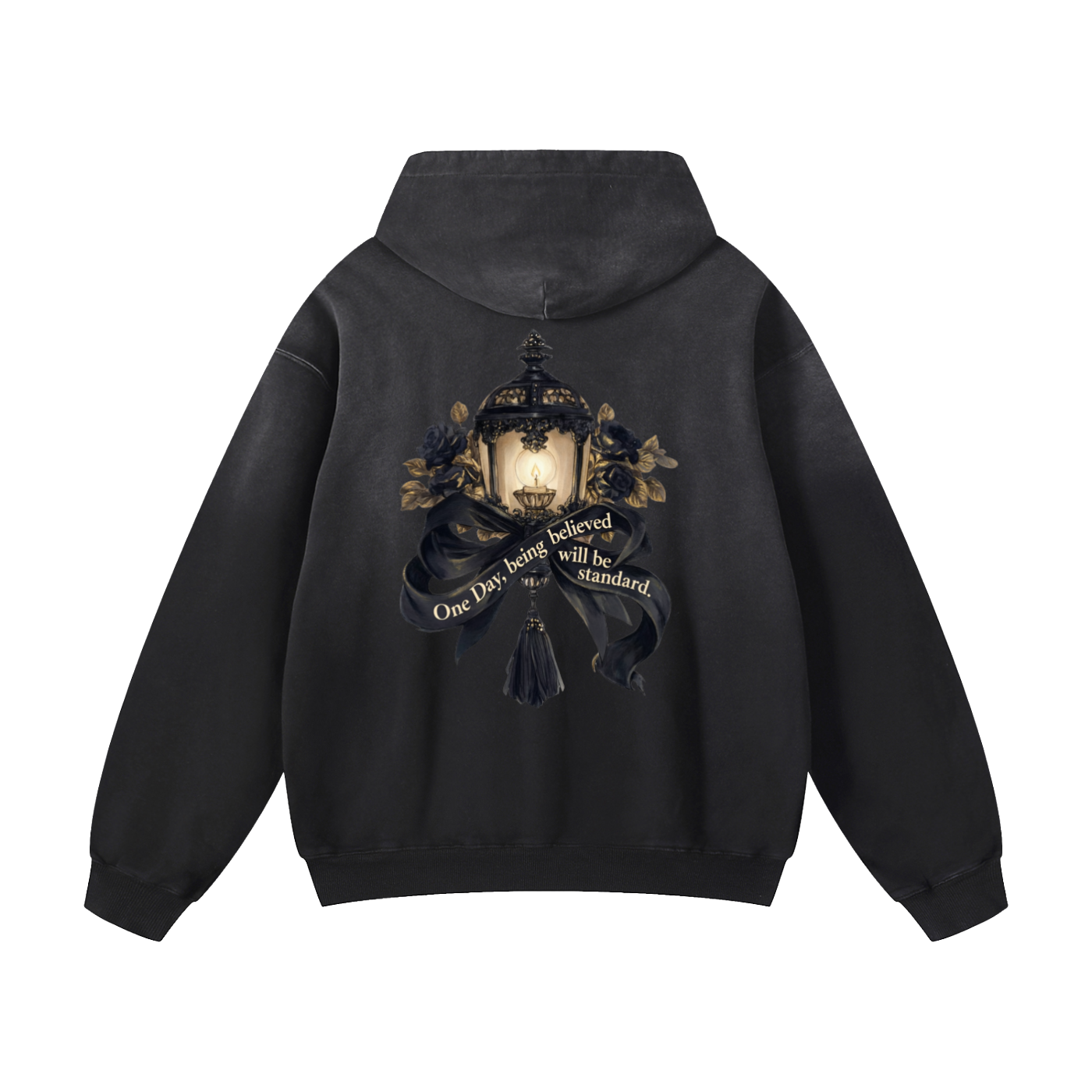 The Dusk Sovereign — Sunwashed Oversized Heavyweight Hoodie