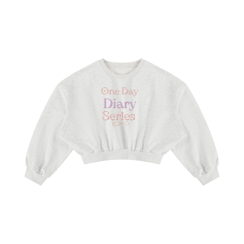 The Oat Sovereign — Boxy Cropped Crewneck Sweatshirt