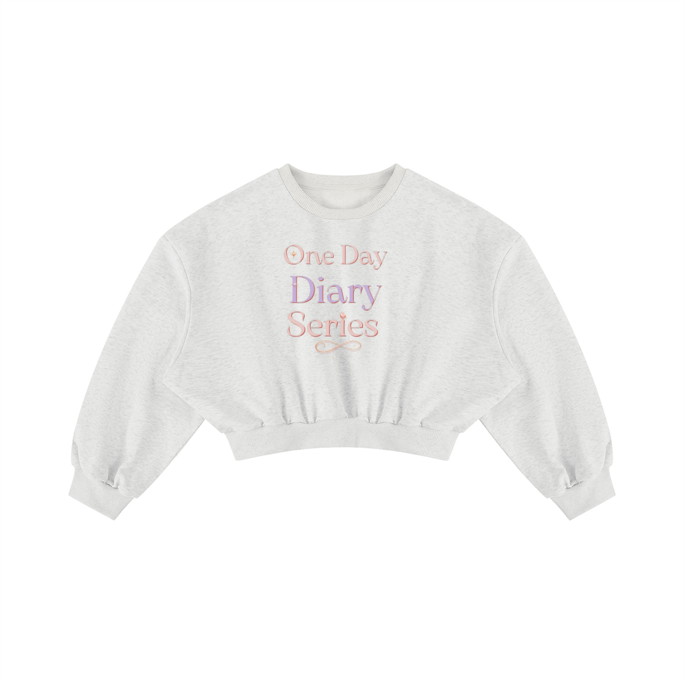 The Oat Sovereign — Boxy Cropped Crewneck Sweatshirt