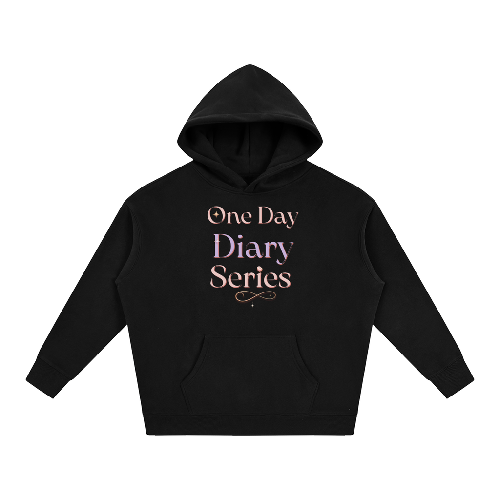 The Obsidian Reign — Oversized Heavyweight Fleece Hoodie