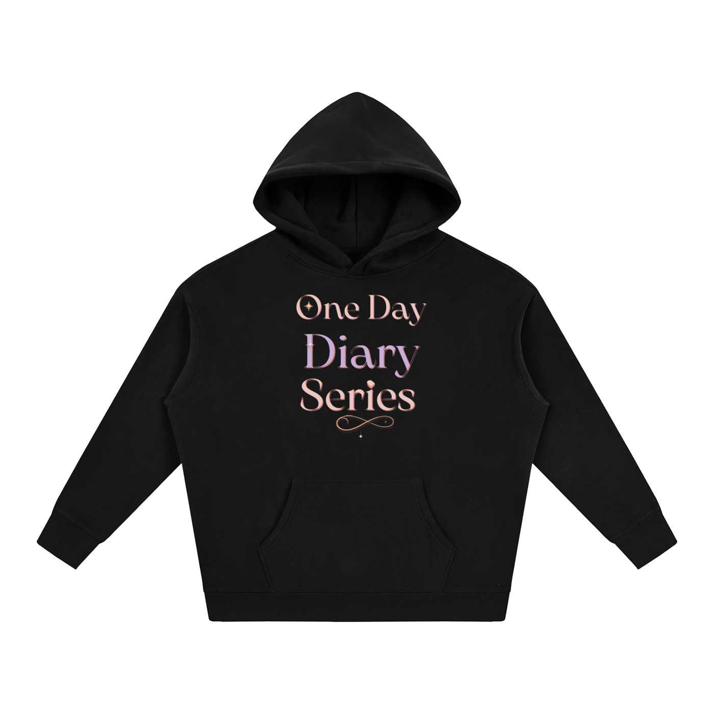 The Obsidian Reign — Oversized Heavyweight Fleece Hoodie