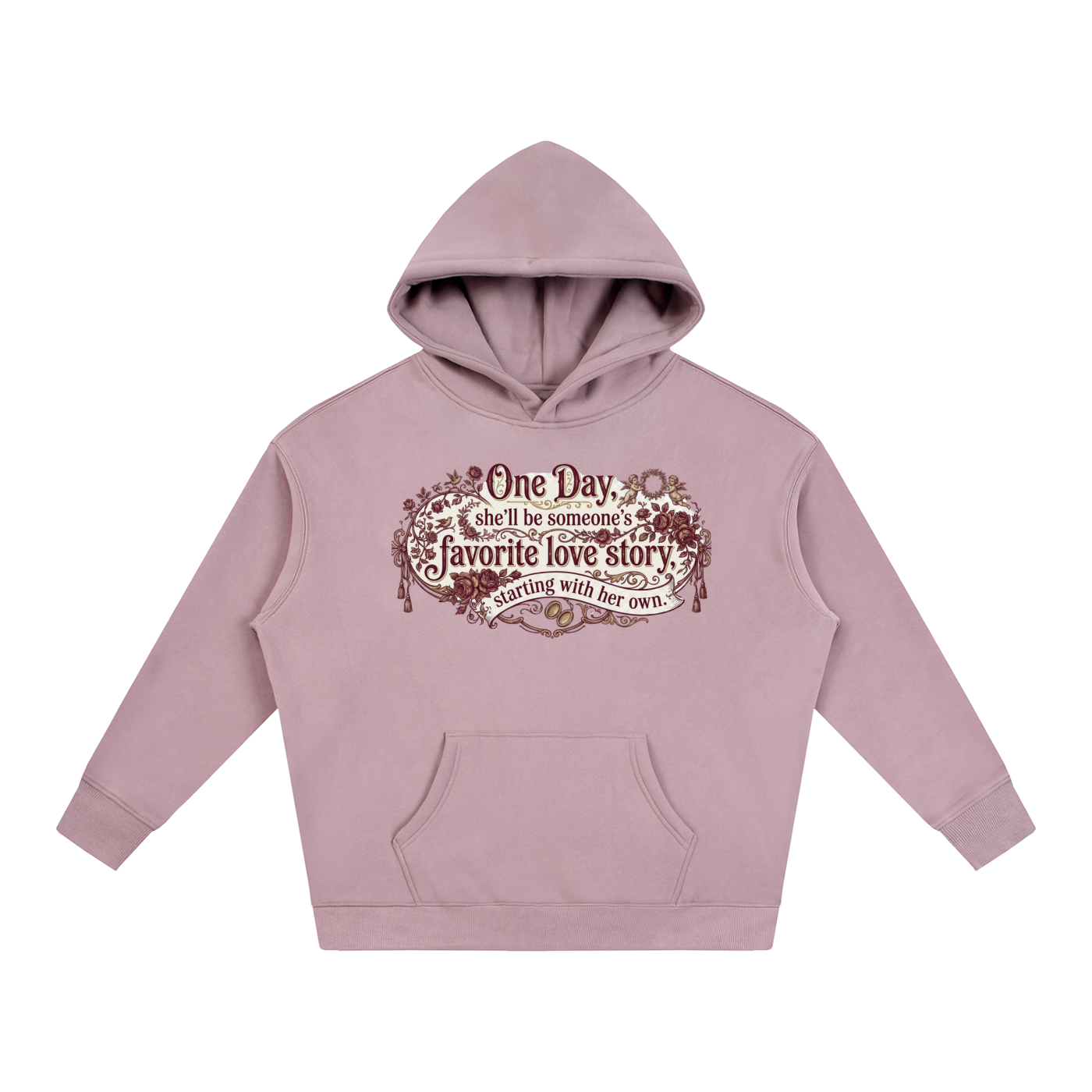 depop Velvet Dream — Oversized Heavyweight Fleece Hoodie