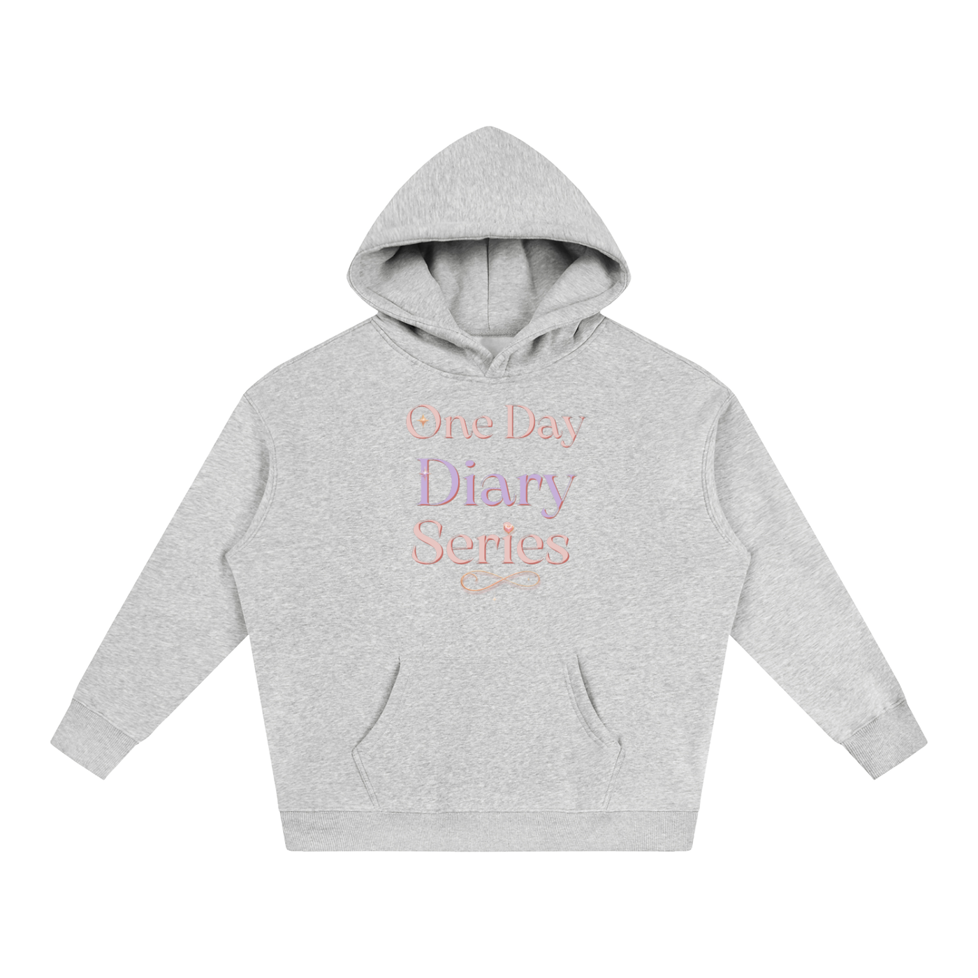 The Regal Drape — Oversized Heavyweight Fleece Hoodie