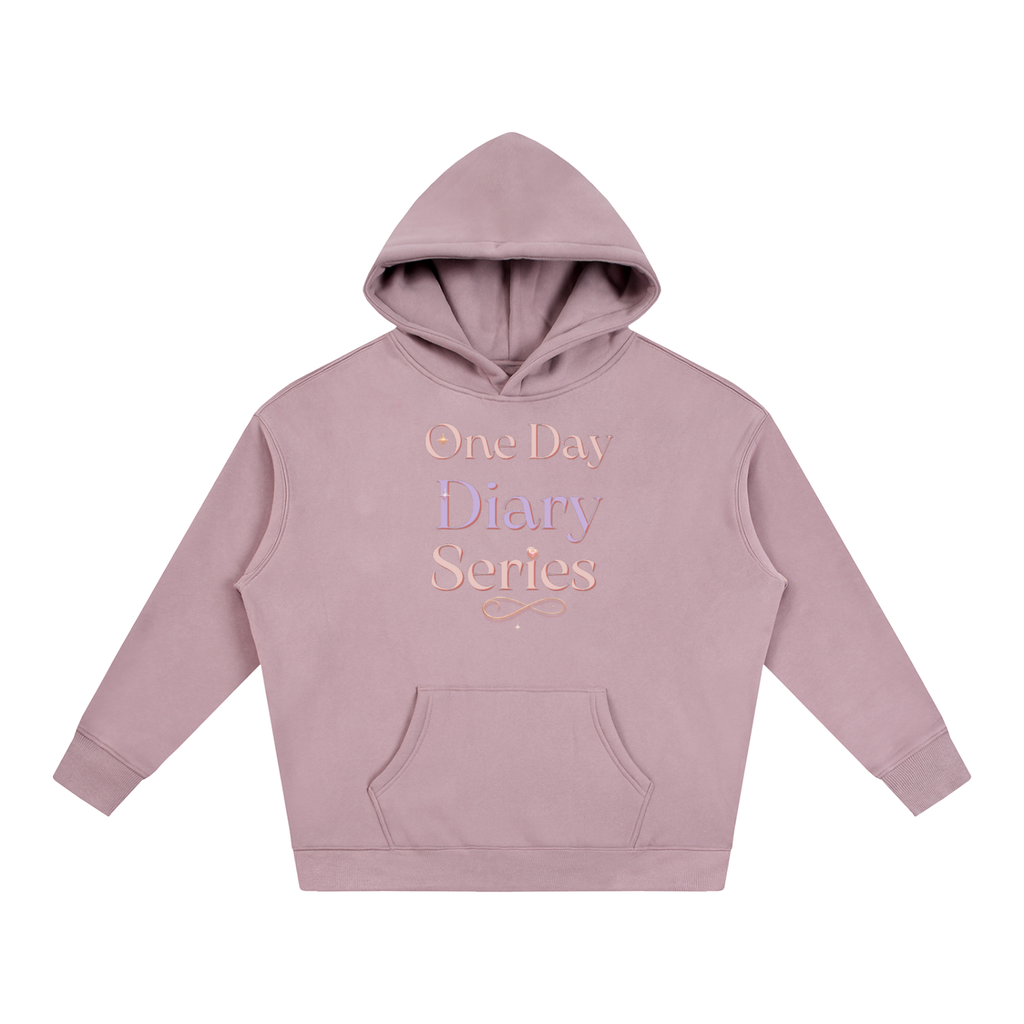The Regal Drape — Oversized Heavyweight Fleece Hoodie