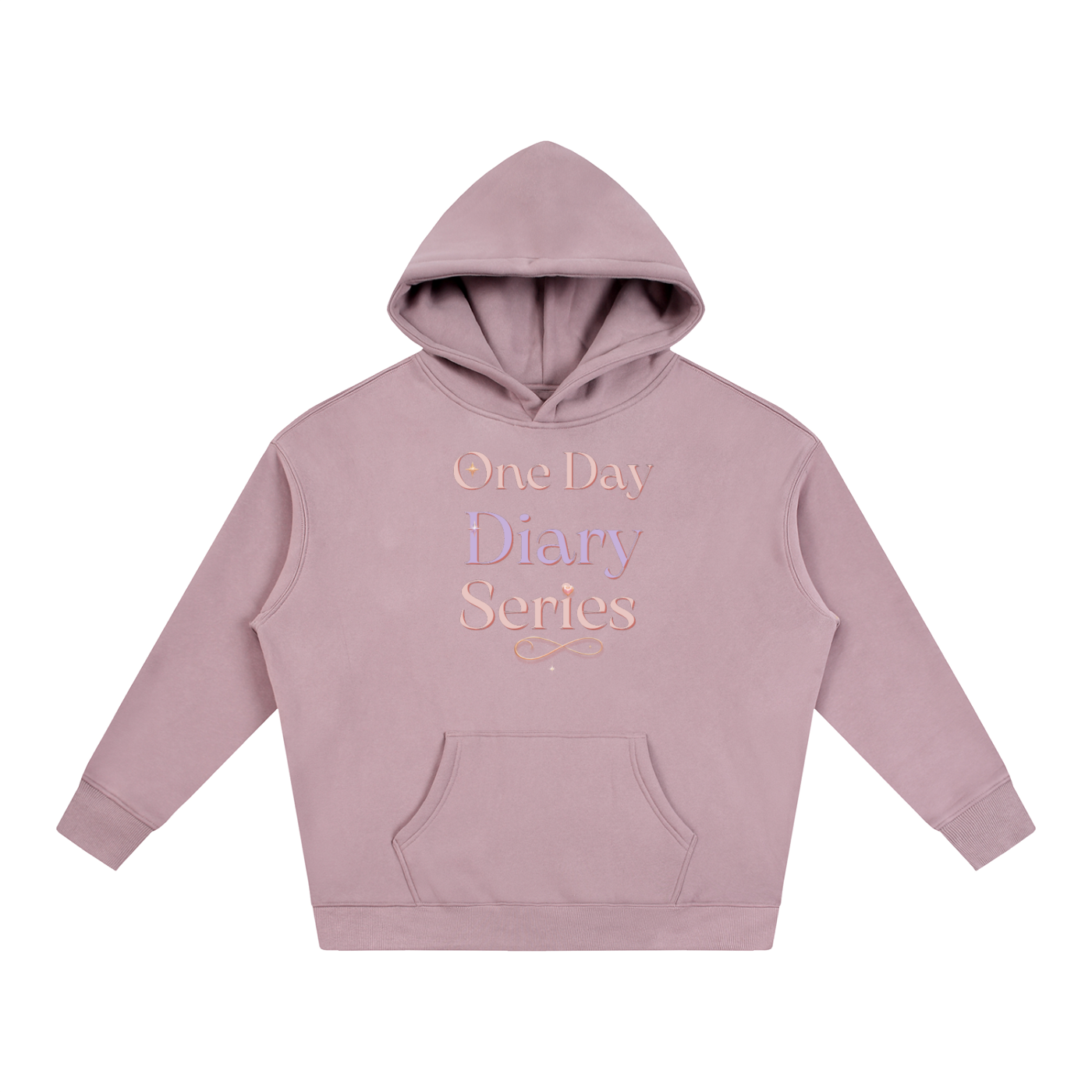 The Regal Drape — Oversized Heavyweight Fleece Hoodie